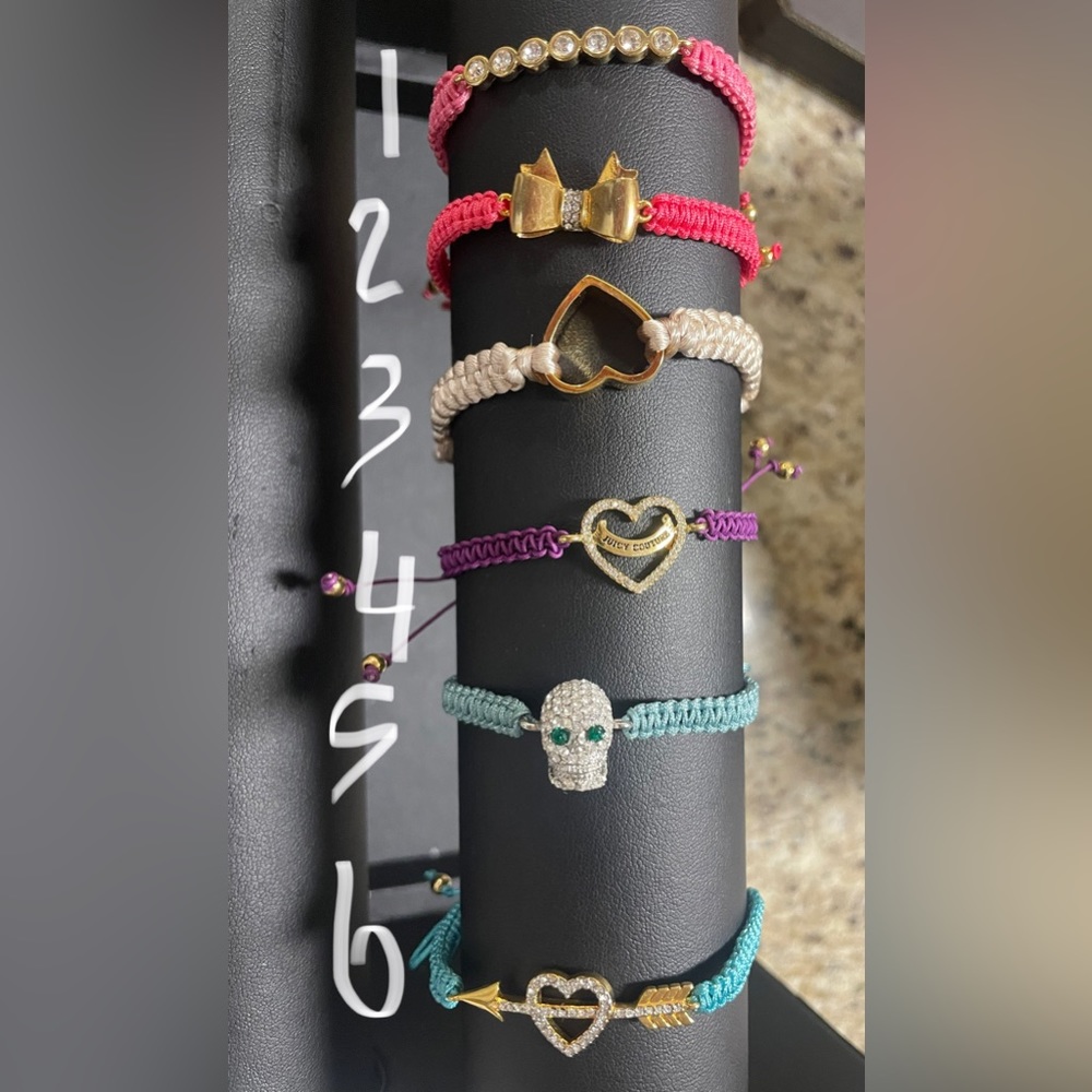 Juicy couture bracelets